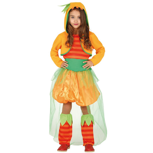 Déguisement de Citrouille Éco pour fille