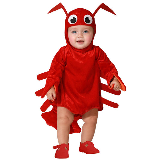 Déguisement Crabe Rouge bébé