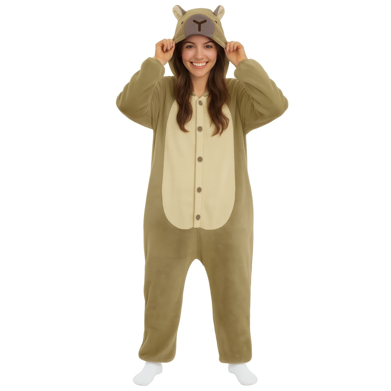 Déguisement de Capybara pour femme