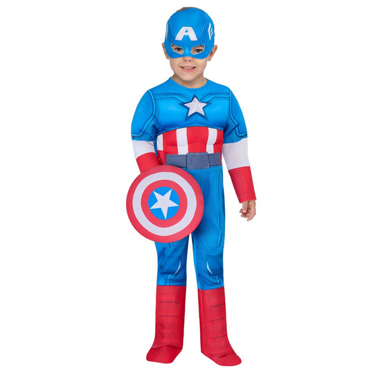 Déguisement de Captain America™ SAF Deluxe pour enfant