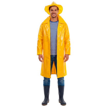 Déguisement Capitaine Pêcheur Jaune adulte