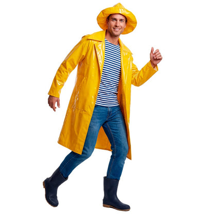 Déguisement Capitaine Pêcheur Jaune adulte