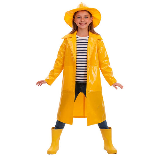 Déguisement Capitaine Pêcheur Jaune enfant