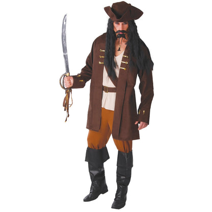 Déguisement de Capitaine Pirate des Caraïbes pour homme
