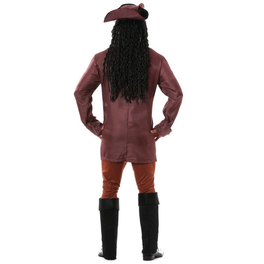 Déguisement de Capitaine Pirate des Caraïbes pour homme