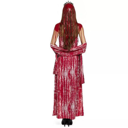 Déguisement de Carrie Reine du Bal Sanglant pour femme