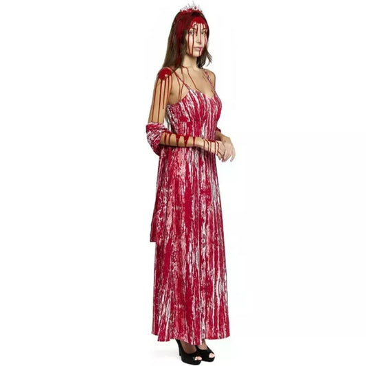 Déguisement de Carrie Reine du Bal Sanglant pour femme