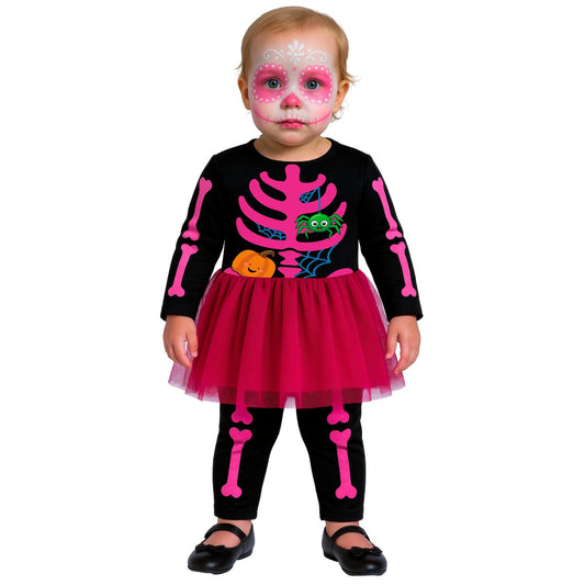Déguisement Catrina Squelette bébé