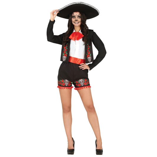 Déguisement de Catrina Mariachi pour femme