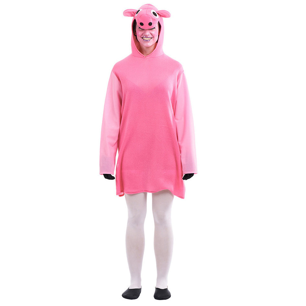 Déguisement de Cochon Rose pour femme