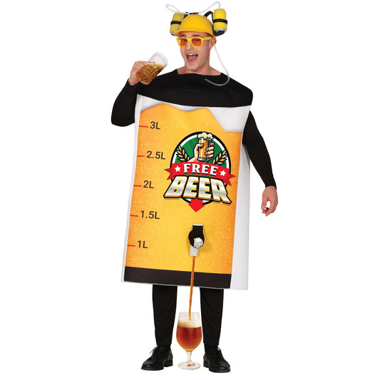 Déguisement de Distributeur de Bière pour adulte