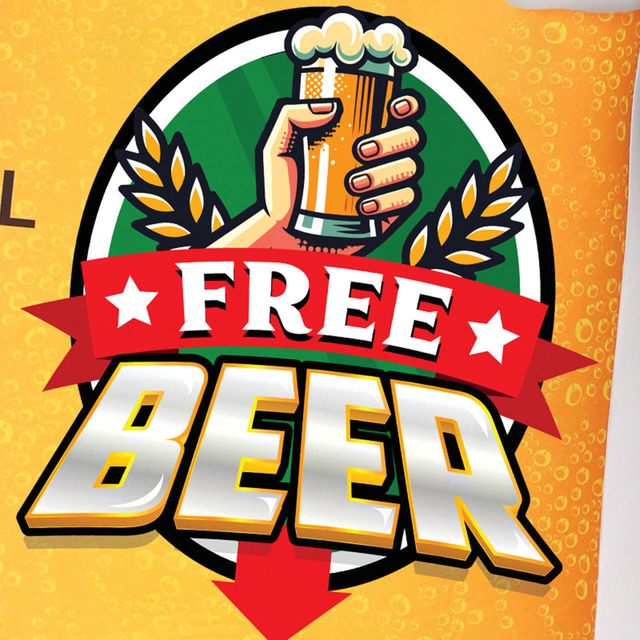 Déguisement de Distributeur de Bière pour adulte