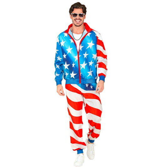 Costume de survêtement USA adulte