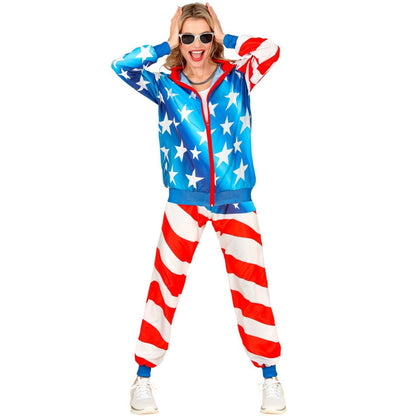 Costume de survêtement USA adulte