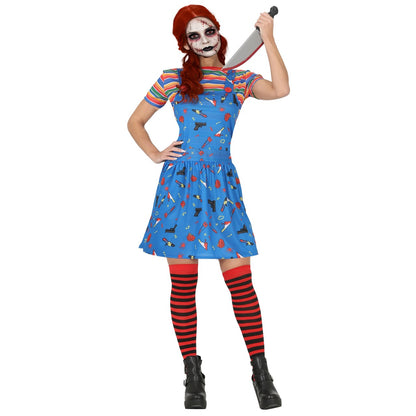 Déguisement Chucky Maligna femme