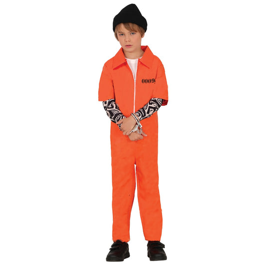 Déguisement de Convict Américain Tatoué pour enfant