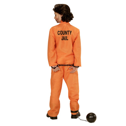 Déguisement de Convict Orange pour enfant 
