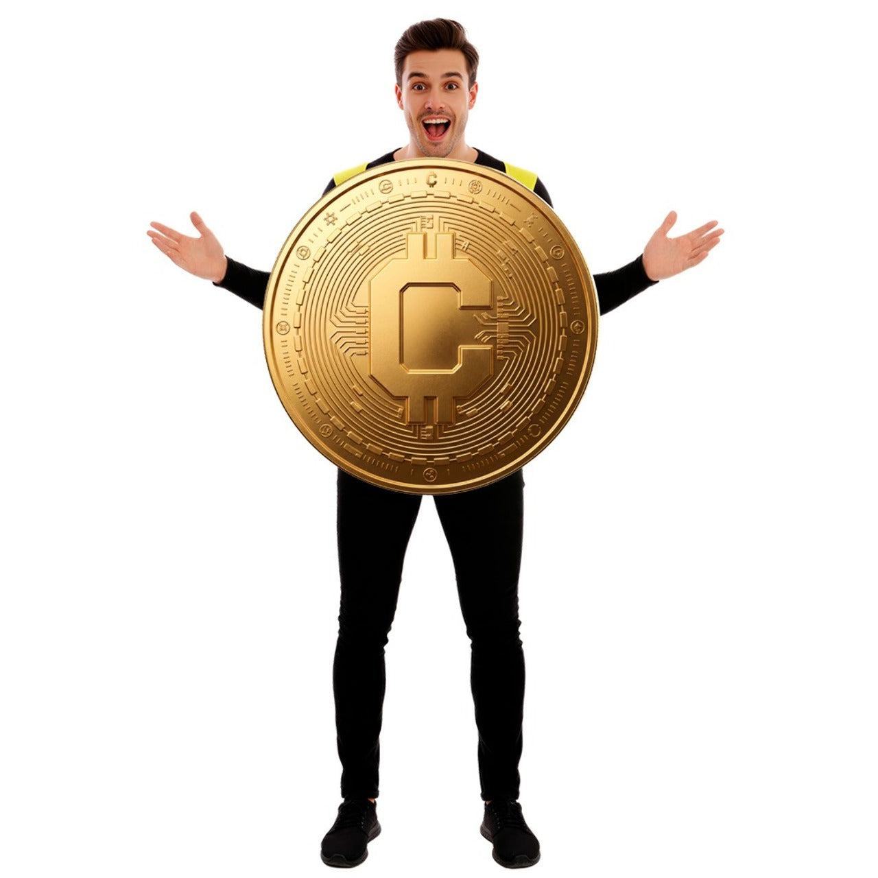 Déguisement Cryptomonnaie adulte
