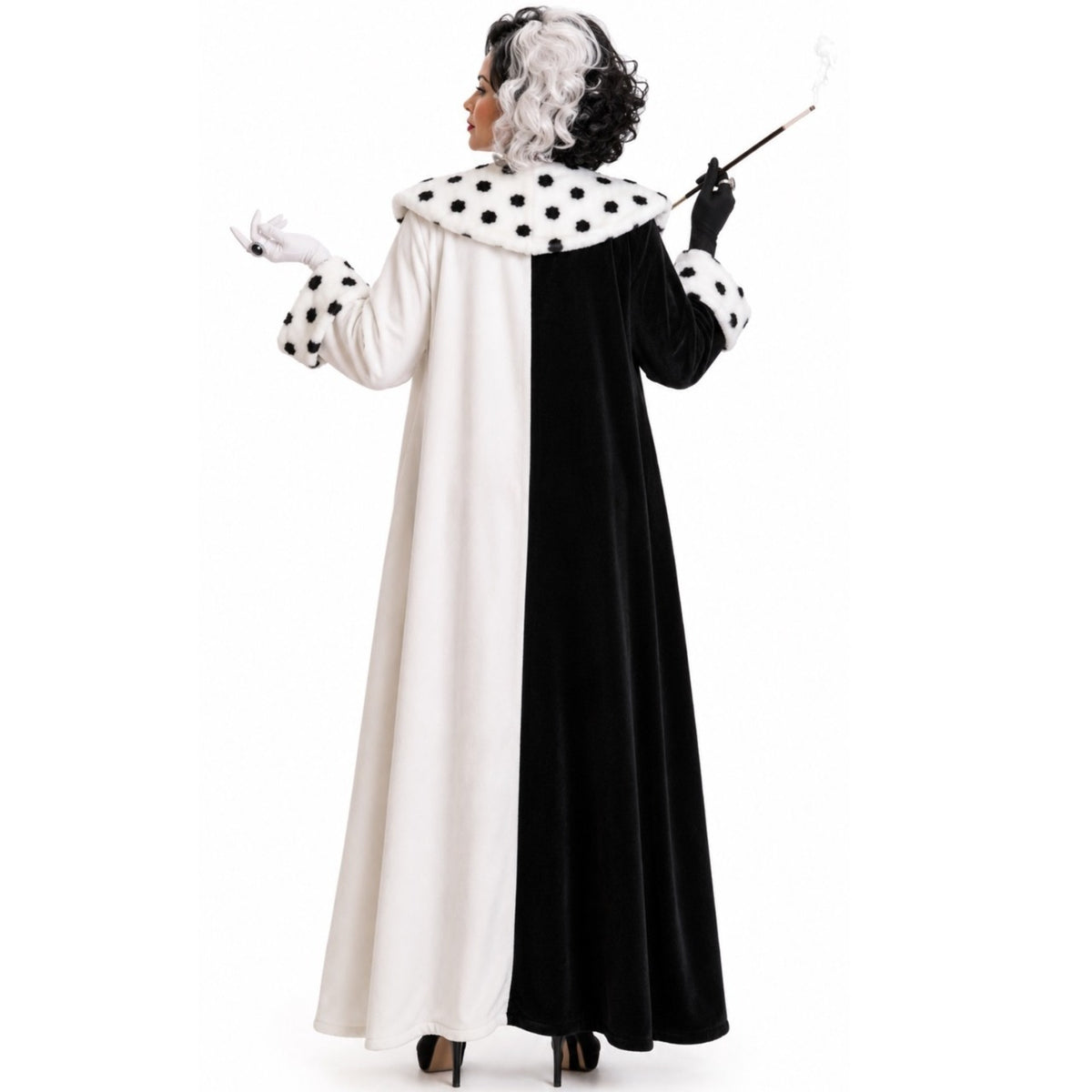 Déguisement Cruella Manteau femme