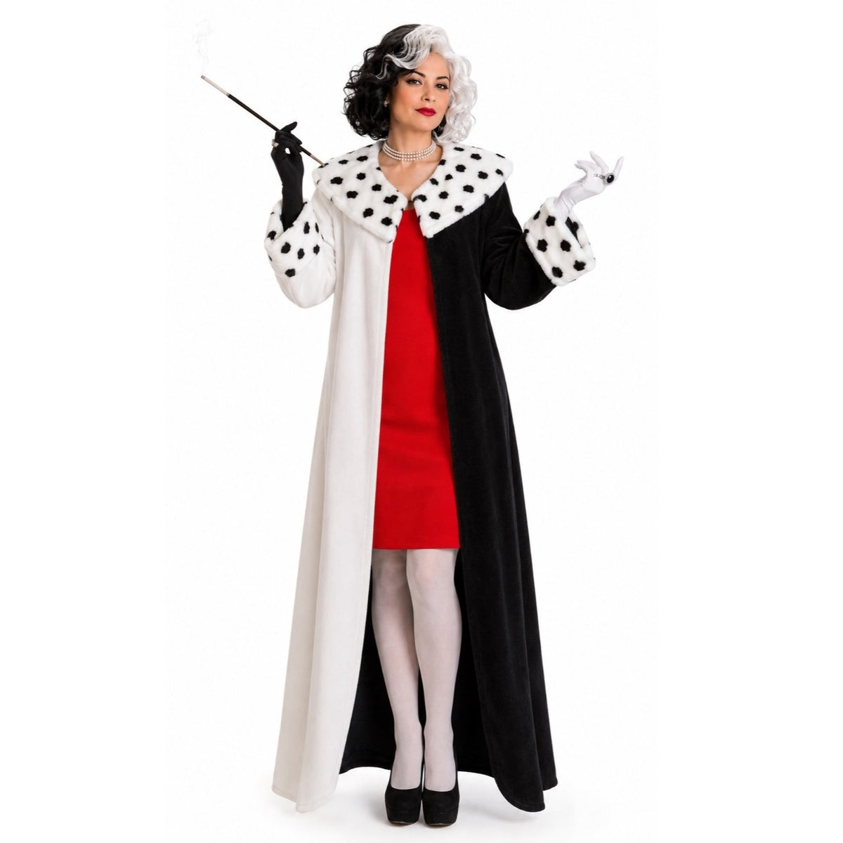 Déguisement Cruella Manteau femme