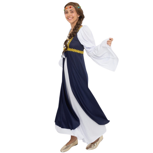 Costume médiéval de Lady Sofia pour femme
