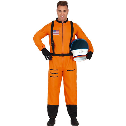 Déguisement Astronaute Orange adulte