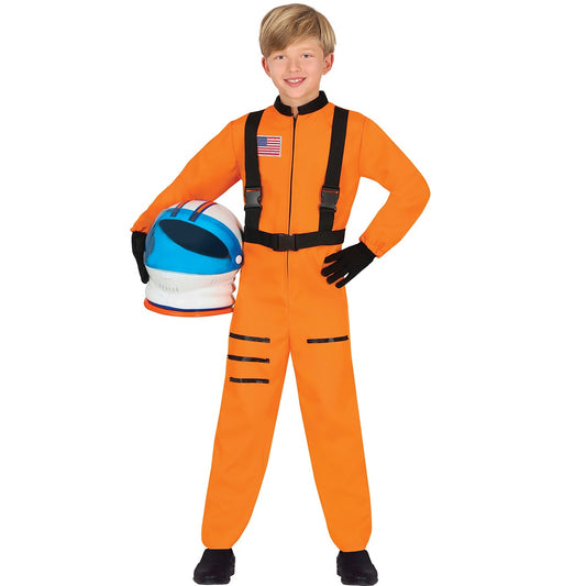 Déguisement d'Astronaute Orange pour enfant
