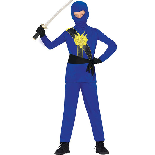 Déguisement Ninja Bleu enfant