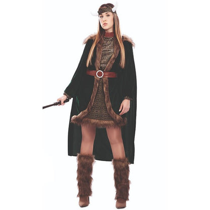 Déguisement Viking Deluxe femme