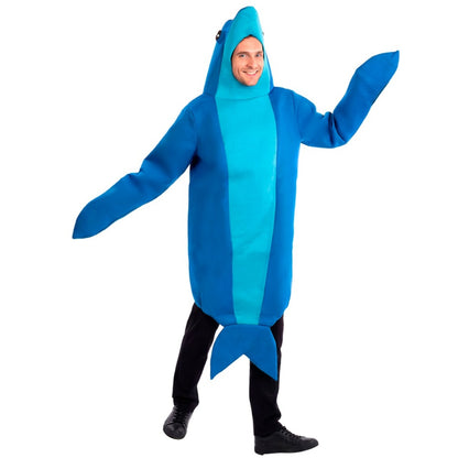 Déguisement Dauphin Bleu adulte