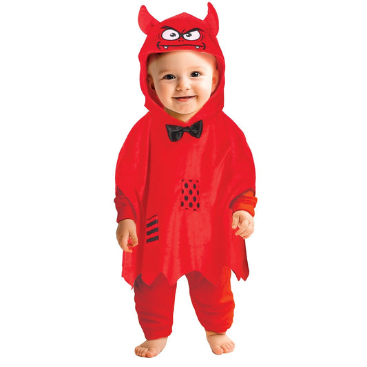 Déguisement Diable Poncho bébé