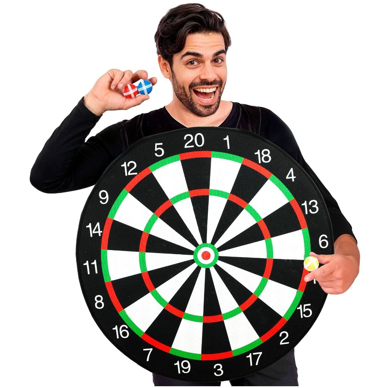 Déguisement de cible de fléchettes pour adulte