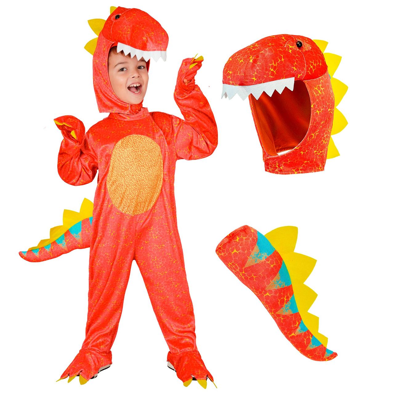Déguisement de dinosaure coloré pour enfant