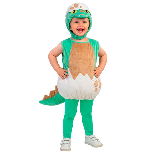 Déguisement Dinosaure Vert Coquille bébé