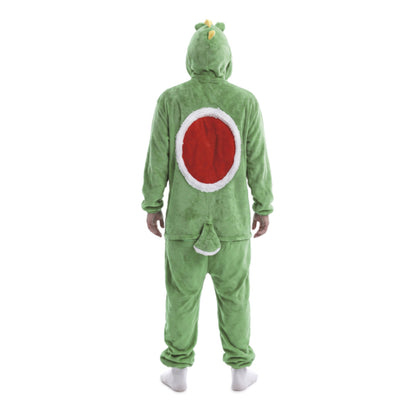 Déguisement de dinosaure Yoshi adulte
