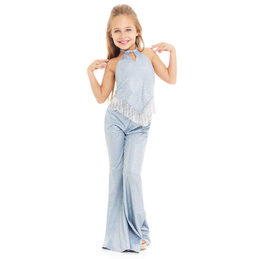 Déguisement Disco à Franges pour Fille