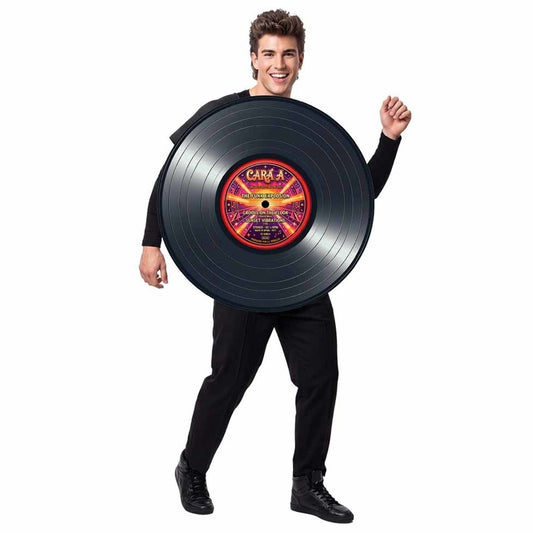 Déguisement de disque vinyle pour adulte