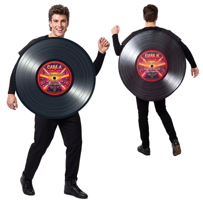 Déguisement de disque vinyle pour adulte
