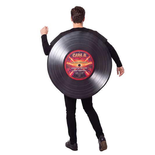 Déguisement de disque vinyle pour adulte