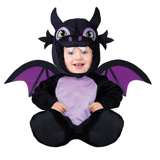 Déguisement de Dragon Noir pour bébé