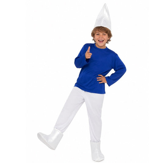 Déguisement Lutin Bleu Chaussons enfant