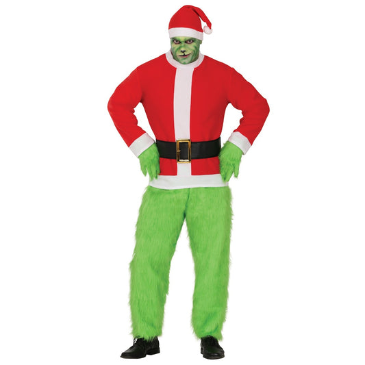 Déguisement de Lutin Grinch Deluxe pour adulte 