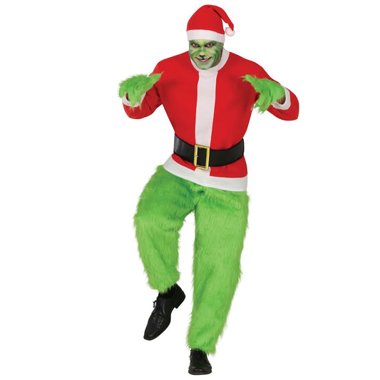 Déguisement de Lutin Grinch Deluxe pour adulte 