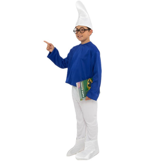 Déguisement Nain Bleu Chaussons pour enfant