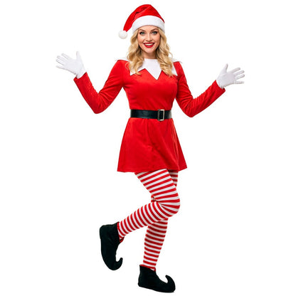 Déguisement Lutin Amusante de Noël femme