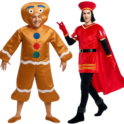 Déguisements en couple Lord Farquaad et Biscuit