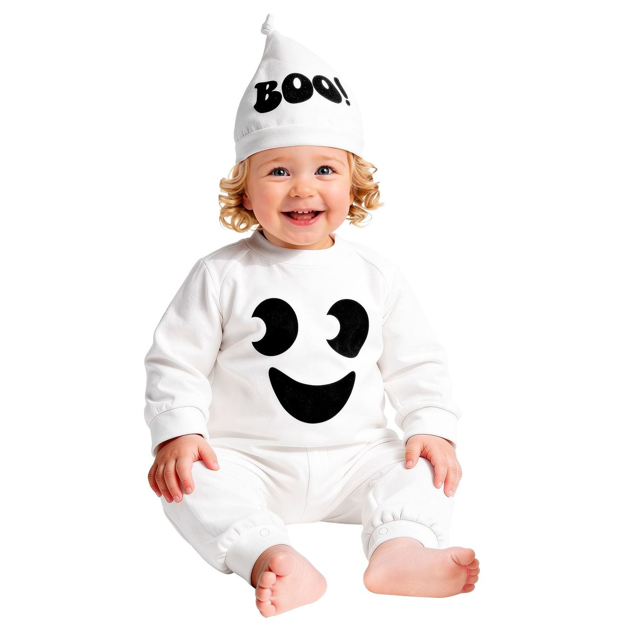 Déguisement de Fantôme Boo! pour bébé