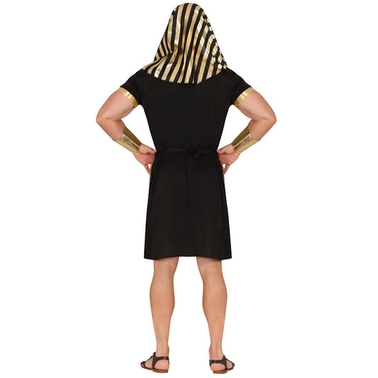 Costume de pharaon égyptien doré pour homme