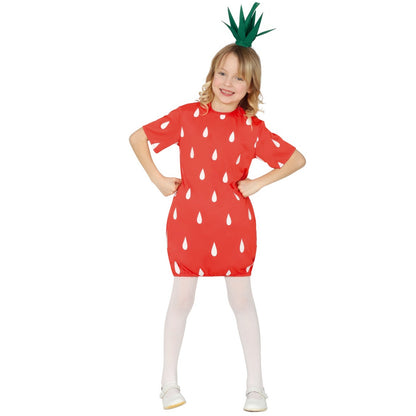 Déguisement de Fraise Robe pour fille
