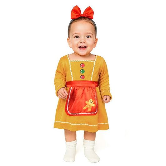 Déguisement de Biscuit Pain d'Épices Noeud bébé